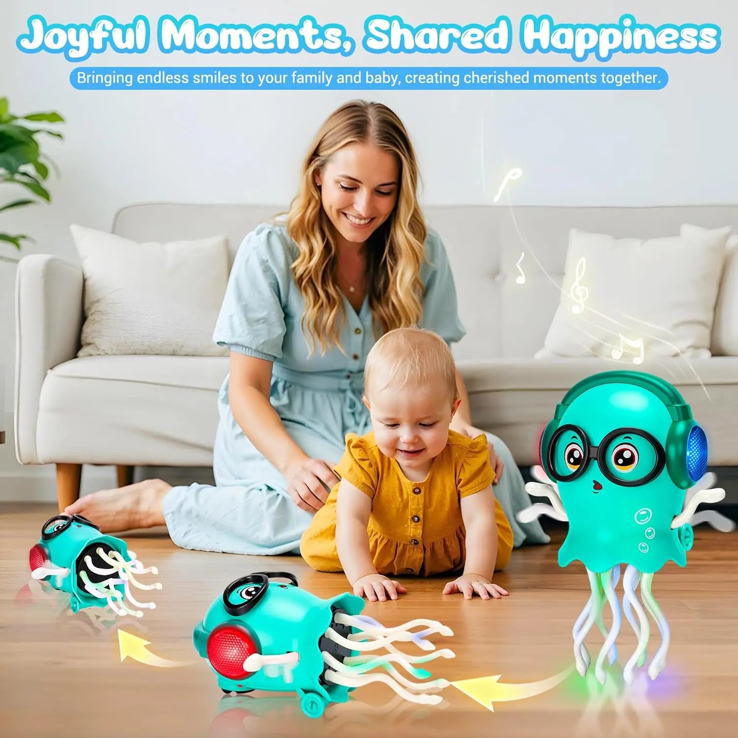 Dancing Octopus Baby Toy