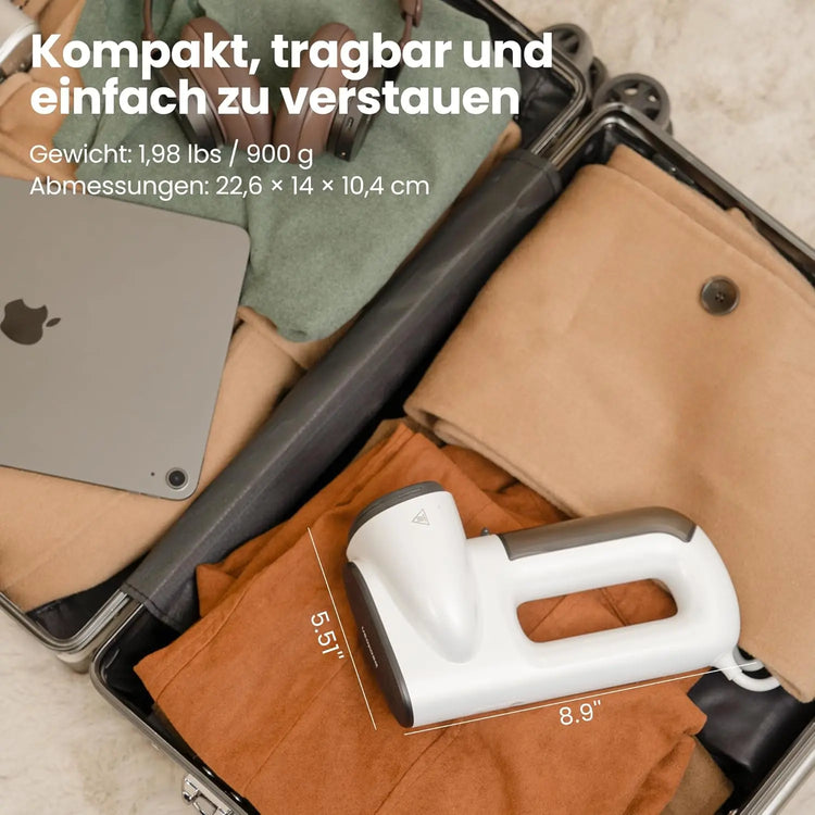 Neakasa Magic 1 Portable Steam Straightener with Suction, Compact and Foldable, No Ironing Board Required, One Hand Operation