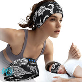 MUSICOZY Sleep Headphones,Ultra-Soft Wireless Headband Bluetooth for Side Sleepers, with 14H Playtime & Bluetooth 5.4, 4-in-1 Music Sleep Earphones for side sleeping