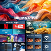 Projector 4K Mini Portable