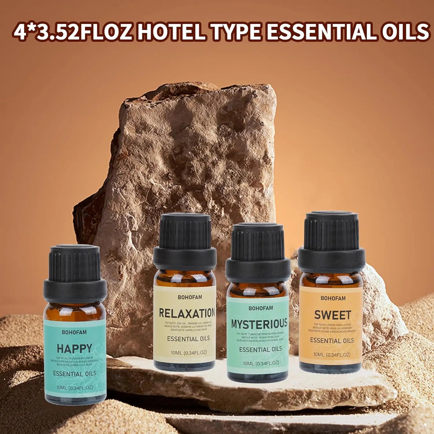 BOHOFAM Fireplace Essential Oil Aroma 