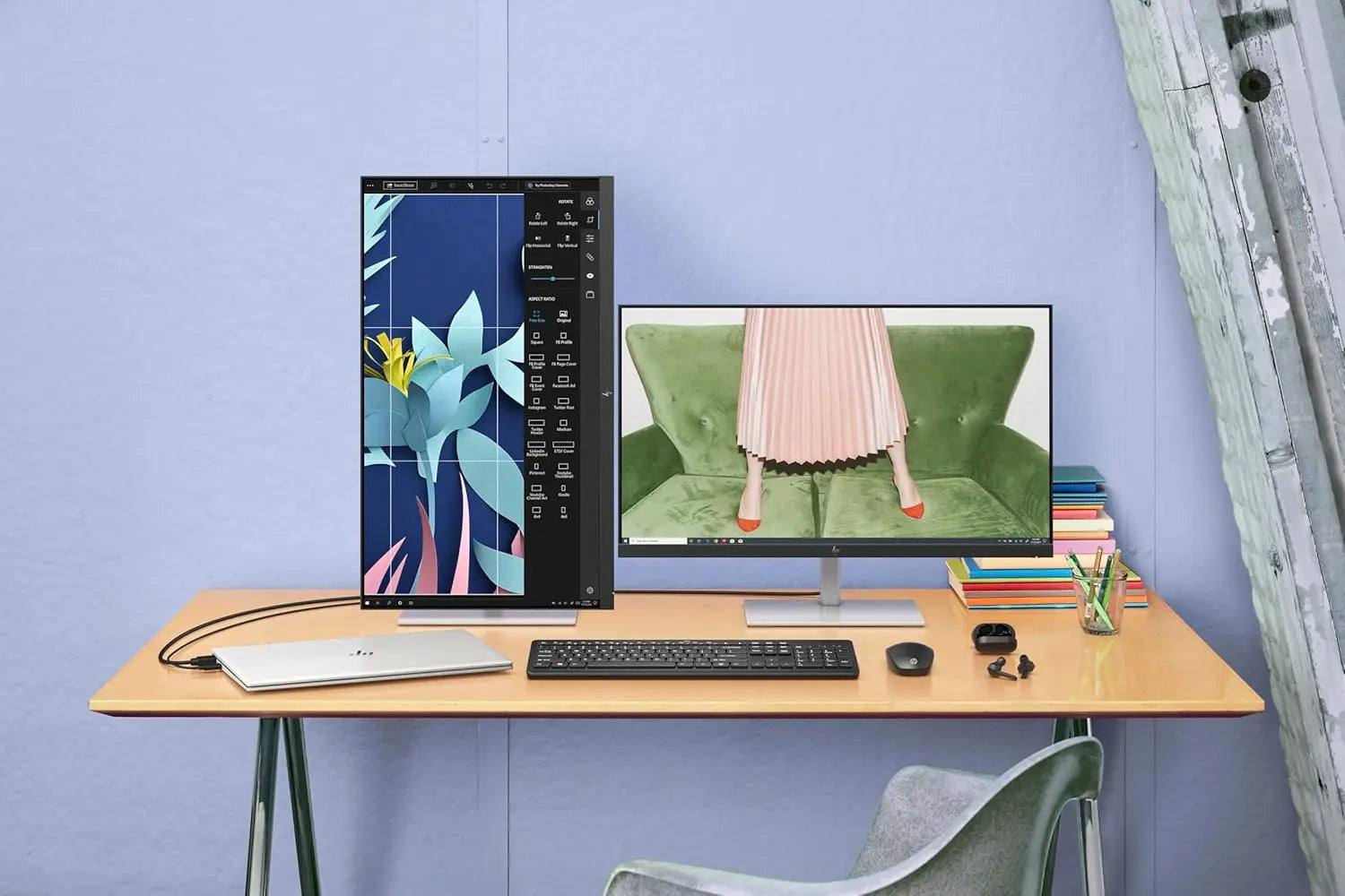 HP 230 Wireless Keyboard and Mouse Combo Set, 2.4 GHz Wireless USB-A Nano Receiver, Up to 1600 dpi, Up to 16 Months Battery Life - Black