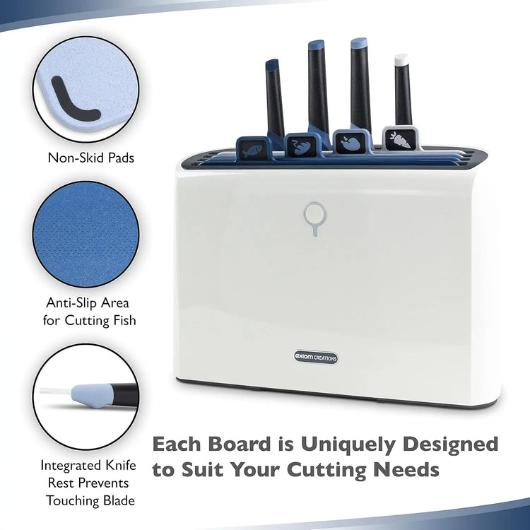 Smart Cutting Board and Knife Set