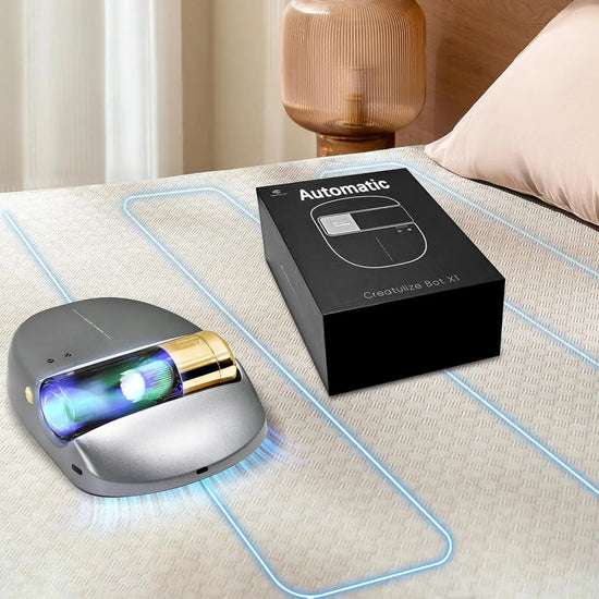 3 in 1 Cordless Robot Bed Vacuum