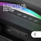 Portable Bluetooth Speakers Mars Gaming MSPULSE Black 4 W 50 W Mars Gaming