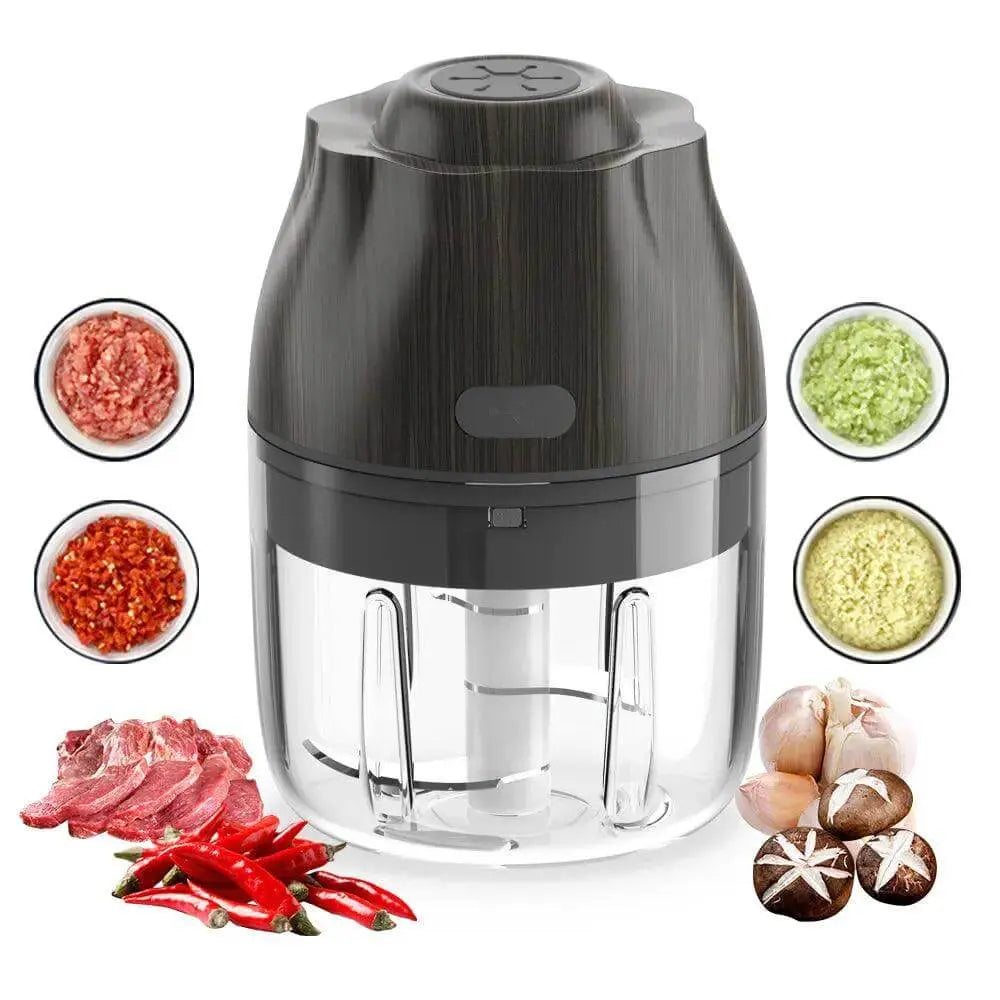 Electric Garlic Vegetable Salad Chopper