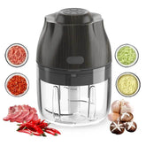 Electric Garlic Vegetable Salad Chopper