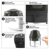 Electric Garlic Vegetable Salad Chopper