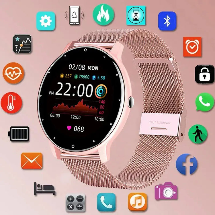 Smart Watch Full Touch Screen Sports for Women