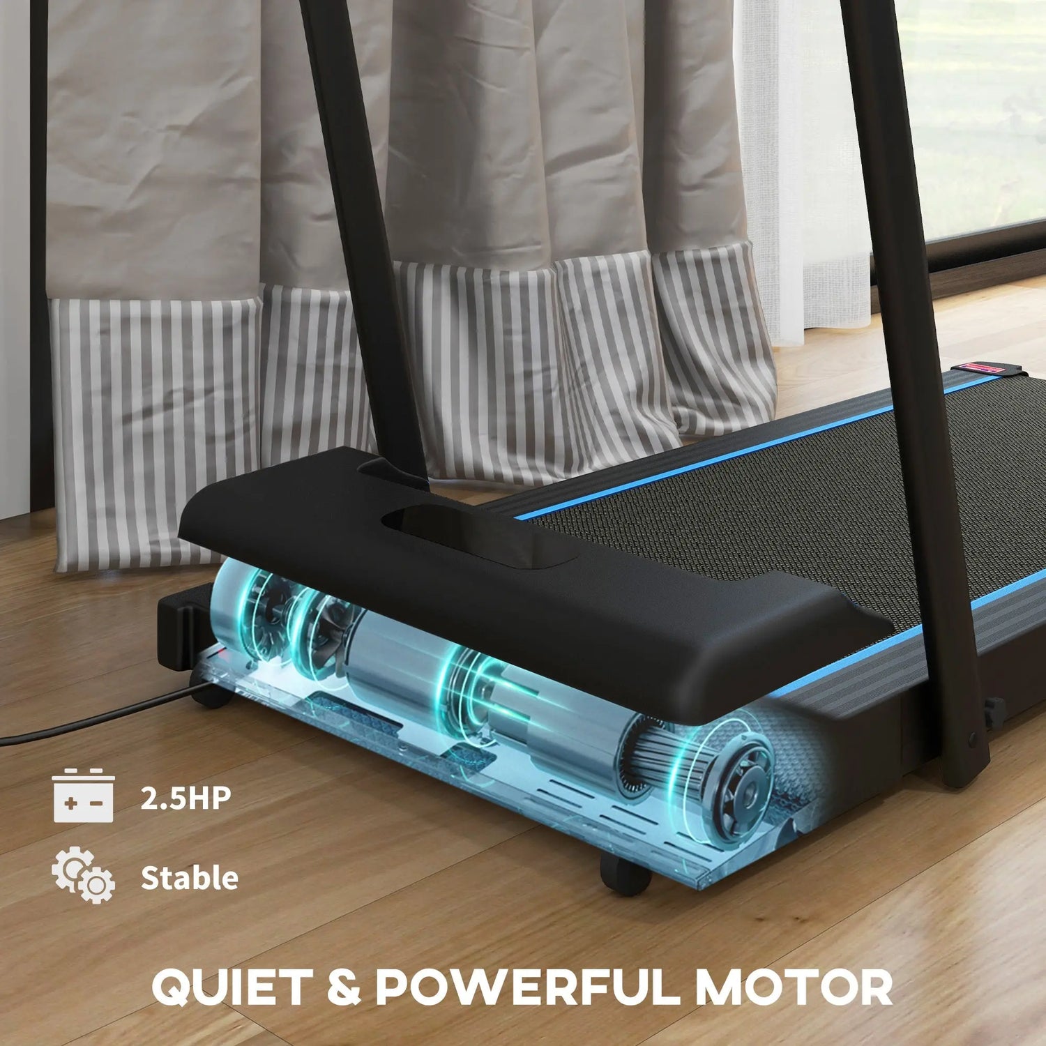 2.5HP Folding Treadmill 
