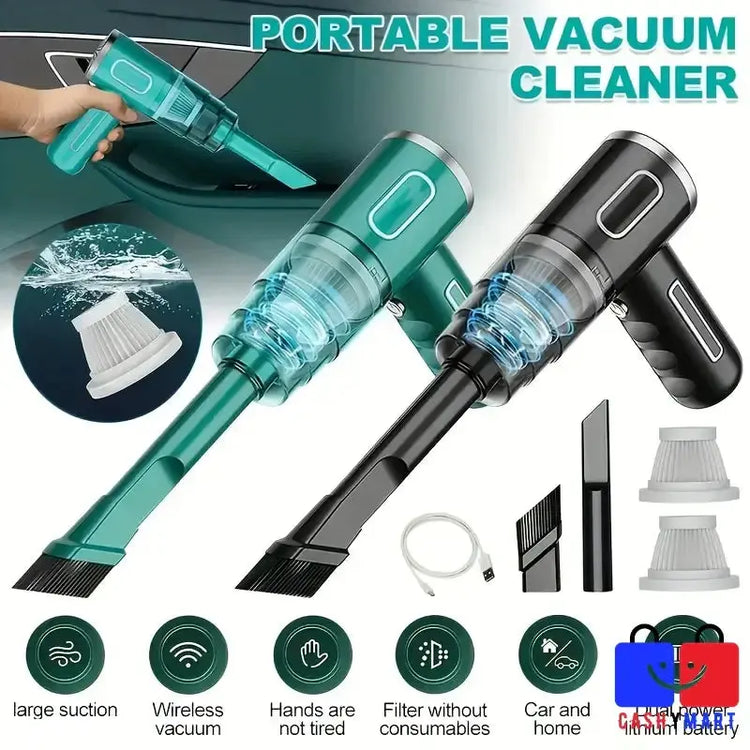 Portable Rechargeable Vacuum Cleaner