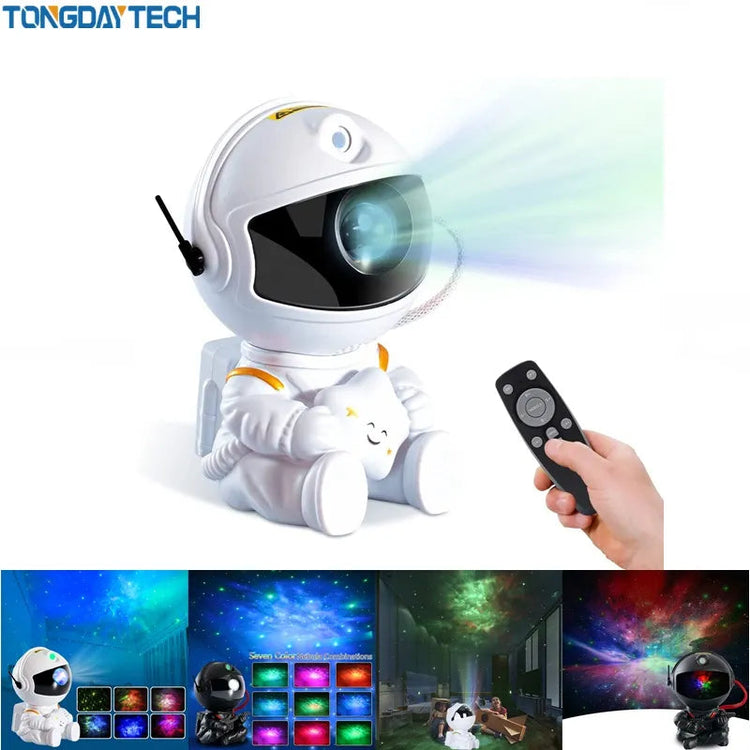 Galaxy Star Projector LED Astronaut Multivariant RocketBaby USA