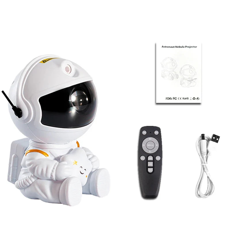 Galaxy Star Projector LED Astronaut Multivariant RocketBaby USA